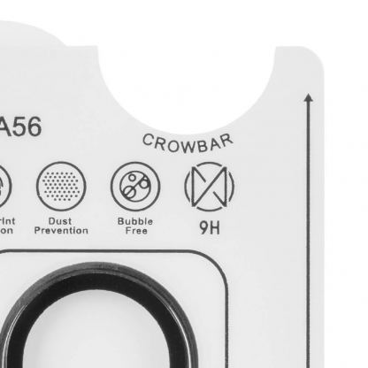 OBALME Tempered Glass Camera Lens Protector - предпазна плочка за камерата на Samsung Galaxy A36 5G (черен) 4