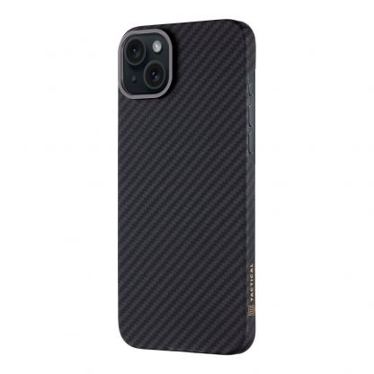 Tactical MagForce Aramid Case - кевларен кейс с MagSafe за iPhone 15 Plus (черен) 3