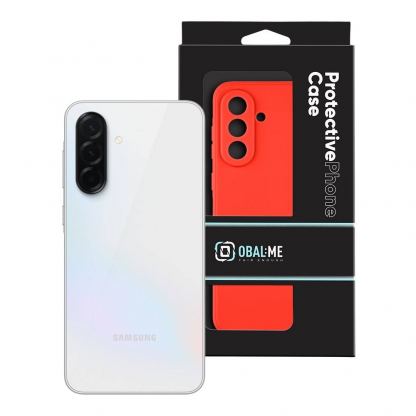 OBALME Basic Matte TPU Case - силиконов (TPU) калъф за Samsung Galaxy A36 5G (червен)  3