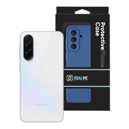 OBALME Basic Matte TPU Case - силиконов (TPU) калъф за Samsung Galaxy A36 5G (тъмносин)  3