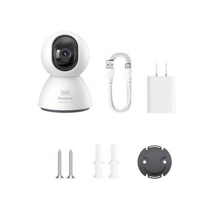 Baseus P1 Home Smart Security Camera 3K - домашна видеокамера (бял) 6