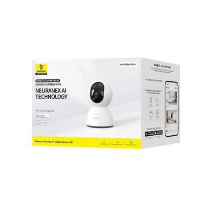 Baseus P1 Home Smart Security Camera 3K - домашна видеокамера (бял) 11