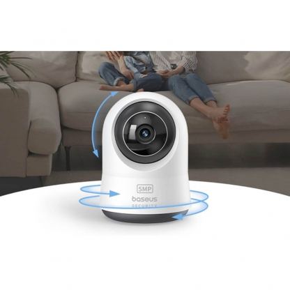 Baseus P1 Pro Home Smart Security Camera 3K - домашна видеокамера (бял) 11