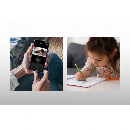 Baseus P1 Lite Home Smart Security Camera 2K - домашна видеокамера (бял) 14