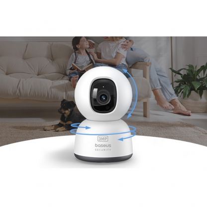 Baseus P1 Lite Home Smart Security Camera 2K - домашна видеокамера (бял) 15