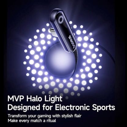 Baseus MVP 3 Angled USB-A to USB-C Data Cable 100W - USB-A към USB-C кабел за устройства с USB-C порт (200 см) (черен) 5