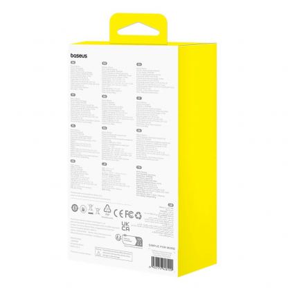 Baseus Airpow Fast Charging Power Bank 20W 20000 mAh - външна батерия с 1xUSB-A и 1xUSB-C изходи с технология за бързо зареждане (черен)  4