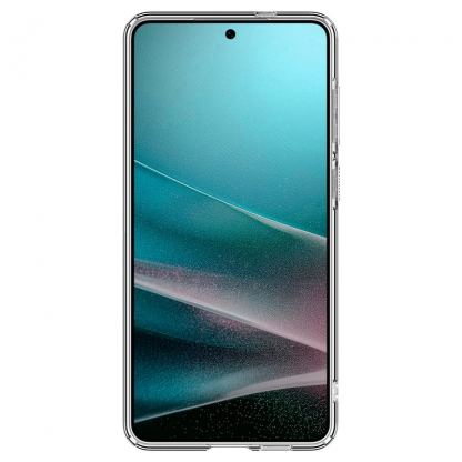 Spigen Liquid Crystal Case - тънък силиконов (TPU) калъф за Samsung Galaxy S25 Edge (прозрачен)  4