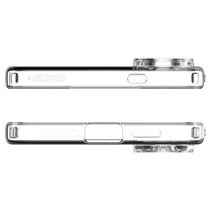 Spigen Liquid Crystal Case - тънък силиконов (TPU) калъф за Samsung Galaxy S25 Edge (прозрачен)  6