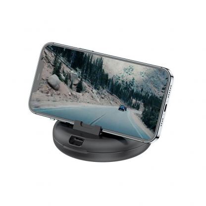 Budi 519W 12-in-1 Qi Wireless Charger 15W - поставка (пад) за безжично зареждане с технология за бързо зареждане за Qi съвместими устройства и комплект кабели (черен) 4