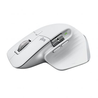 Logitech MX Master 3S Advanced Wireless Mouse For Mac - безжична мишка за Mac (бял-сив) 3