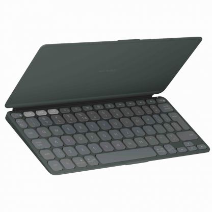 Logitech Keys-To-Go 2 Ultrathin Bluetooth Keyboard US INT - безжична клавиатура за iPad, iPhone и Mac компютри (тъмносив) 2