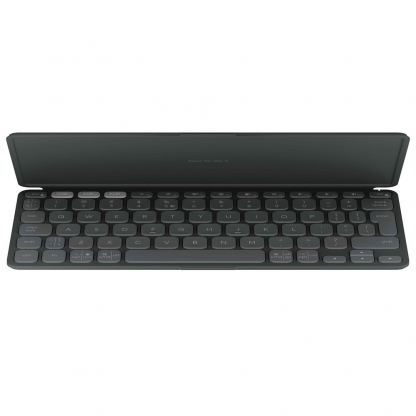 Logitech Keys-To-Go 2 Ultrathin Bluetooth Keyboard US INT - безжична клавиатура за iPad, iPhone и Mac компютри (тъмносив) 4