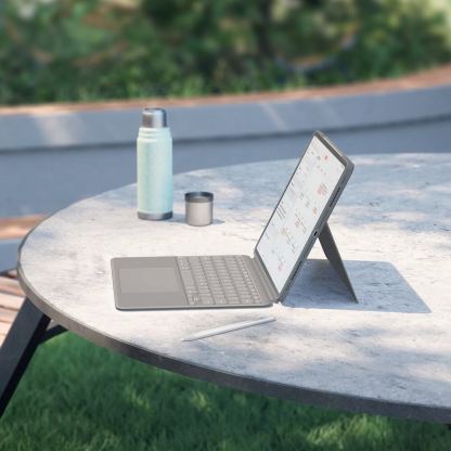 Logitech Combo Touch US - безжична клавиатура с тракпад и отделящ се кейс с поставка за iPad Air 13 (2024), iPad Air 13 (2025) (сив) 5