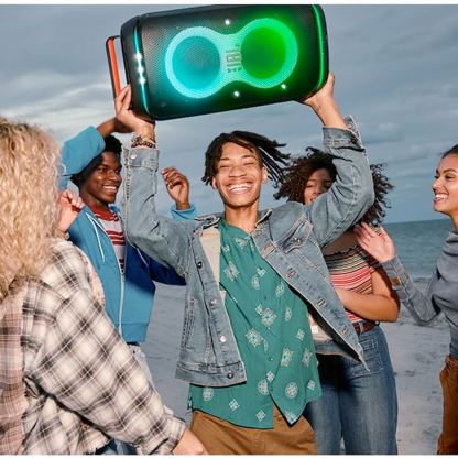 JBL PartyBox Club 120 Portable Bluetooth Speaker - безжичен Bluetooth спийкър със светлинни ефекти (бял) 15