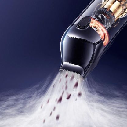 Baseus A5 Cordless Wireless Vacuum Cleaner 16000Pa (C30459500111-00) - преносима прахосмукачка с вградена презареждаема батерия (черен) 9
