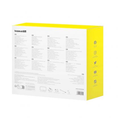 Baseus Super Energy 4in1 Power Bank with Jump Starter and Compressor 6000mAh 600A - качествена външна батерия 7800mAh, фенер, JumpStarter и компресор за автомобил (черен) 9