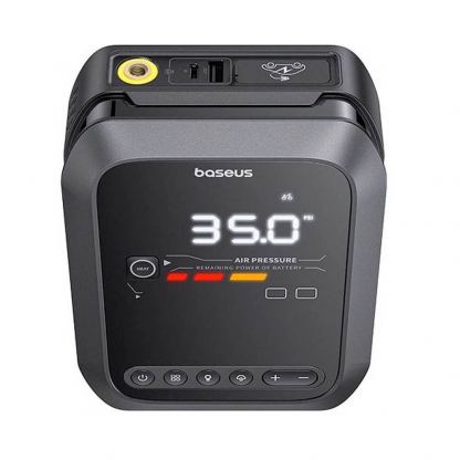 Baseus PrimeTrip Super Energy 4in1 Power Bank with Jump Starter and Compressor 7800mAh 1200A - качествена външна батерия 7800mAh, фенер, JumpStarter и компресор за автомобил (черен) 4