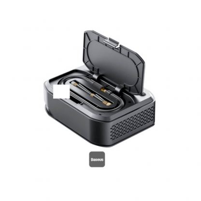 Baseus PrimeTrip Super Energy 4in1 Power Bank with Jump Starter and Compressor 7800mAh 1200A - качествена външна батерия 7800mAh, фенер, JumpStarter и компресор за автомобил (черен) 5
