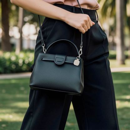 Satechi Vegan-leather Findall Keychain - устройство за намиране на изгубени вещи чрез FindMy (черен) 9