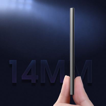 Външна батерия с 2xUSB-A и 1xUSB-C изходи с технология за бързо зареждане (модел 2021) - Baseus Adaman Metal Digital Display Power Bank 22.5W 10000 mAh (PPAD070001) (черен) 14