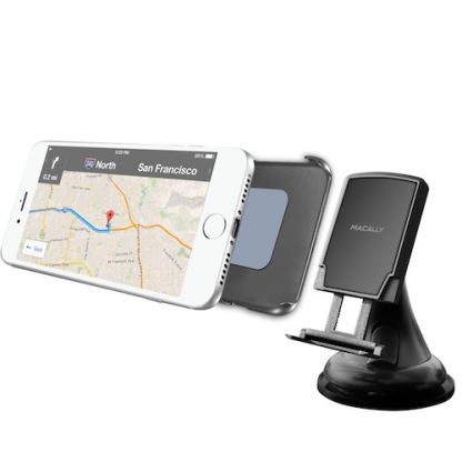 Macally MGripMag Holder Mount - универсална поставка за кола за iPhone и мобилни телефони 9