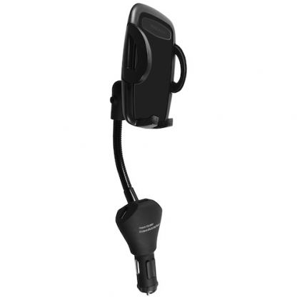 Macally Car Phone Holder - поставка за запалката на кола за смартфони до 9 см ширина 8