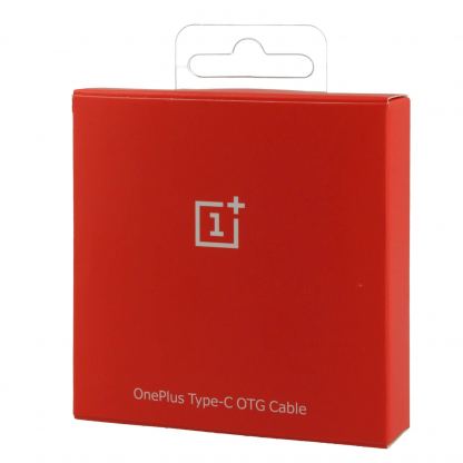 OnePlus OTG USB-C to USB Adapter - USB OTG адаптер за устройства с USB-C порт (червен) 2