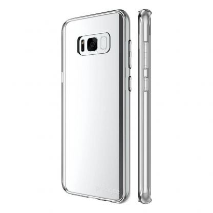 Prodigee Scene Case - хибриден удароустойчив кейс за Samsung Galaxy S8 Plus (прозрачен) 3