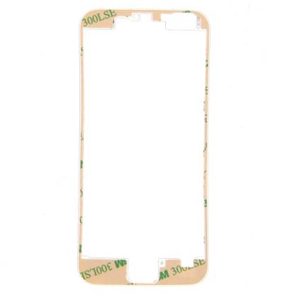 OEM Display & Touch Frame - резервна рамка за прикрепяне на стъклото за iPhone 6S (бяла) 2