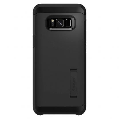Spigen Tough Armor Case - хибриден кейс с най-висока степен на защита за Samsung Galaxy S8 Plus (черен) 2