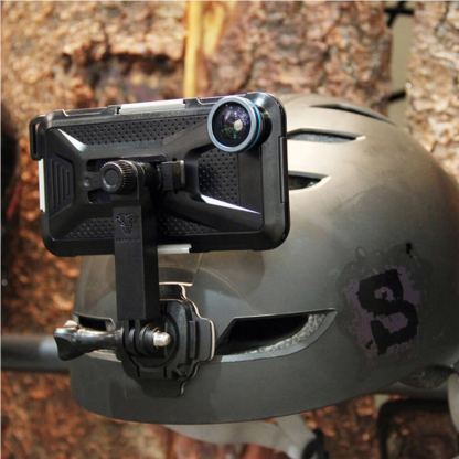 Armor-X Adesive Helmet Mount X05 - поставка за закрепване на смартфон върху каска 6