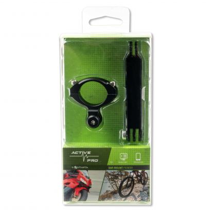 4smarts Bar Mount Active Pro Pionner - държач за колело и мотоциклет съвместим със смартфони и GoPro 6