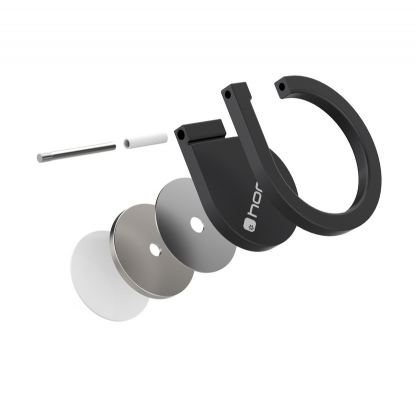 Honju Universal Mobile Ring Holder HKRDG01 - поставка и аксесоар против изпускане на вашия смартфон (тъмносив) 4