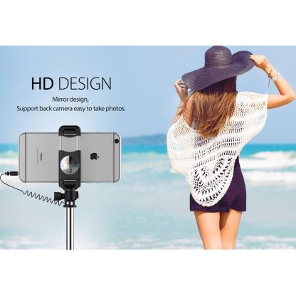 Devia 360 Rotation Selfie Stick - разтегаем селфи стик за iPhone и iPod с Lightning (черен) 7