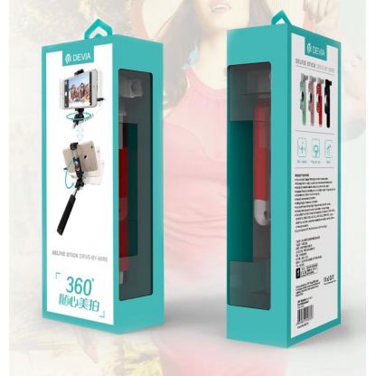 Devia 360 Rotation Selfie Stick - разтегаем селфи стик за iPhone и iPod с Lightning (черен) 8