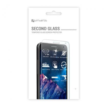 4smarts Second Glass - калено стъклено защитно покритие за дисплея на LG Q6 (прозрачен) 3