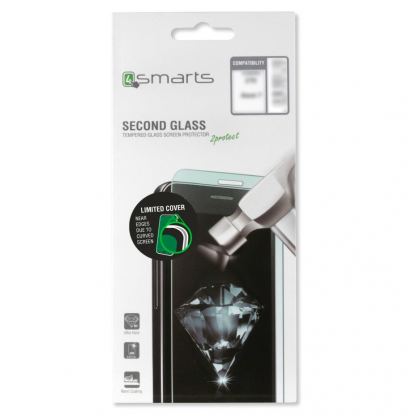 4smarts Second Glass - калено стъклено защитно покритие за дисплея на LG Q6 (прозрачен) 4