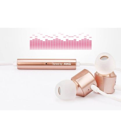LG Headset QuadBeat 3 Tuned by AKG - оригинални слушалки с микрофон и управление на звука за LG смартфони (розово злато) (bulk) 2