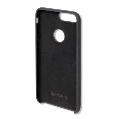 4smarts Cupertino Silicone Case - тънък силиконов (TPU) калъф за iPhone XS, iPhone X (черен) 2