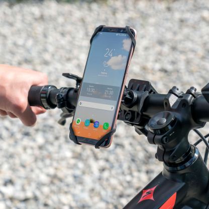 4smarts Bar Mount UltiMag Bikemag - универсална магнитна поставка за колело за смартфони (сребриста) 5