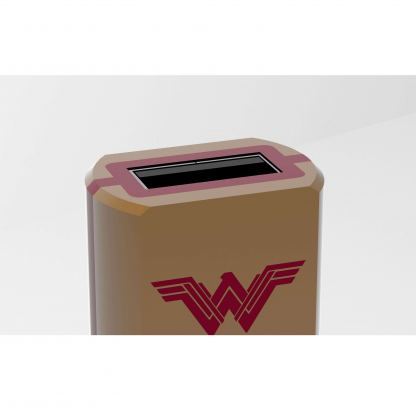 USB Tribe DC Movie Wonder Worman USB Car Charger - зарядно за кола с технология за бързо зареждане за мобилни устройства (златист) 4