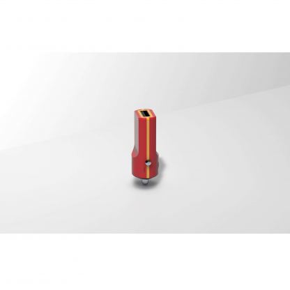 USB Tribe Marvel Iron Man USB Car Charger - зарядно за кола с технология за бързо зареждане за мобилни устройства (червен) 2