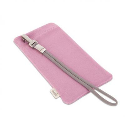 Moshi iPouch Plus Case- универсален микрофибърен калъф за iPhone 8 Plus, 7 Plus, 6 Plus, Note 4, Note 5, Huawei P9, P10, LG G5, G6 и други устройства до 5.5 инча големина на дисплея (розов) 4