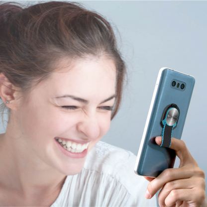 4smarts Finger Strap - практичен аксесоар за лесно използване и против и зпускане на вашия смартфон (кафяв) 6