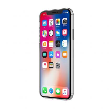 Incipio NGP Pure Case - удароустойчив силиконов (TPU) калъф за iPhone XS, iPhone X (прозрачен) 2