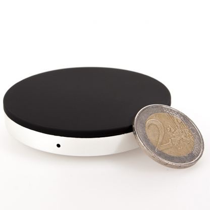 Zens Single Wireless Charger Round - док станция за безжично зареждане на Qi съвместими устройства 6