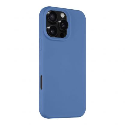 Силиконов калъф с MagSafe за iPhone 16 Pro Max - Tactical MagForce Velvet Smoothie Cover (син) 2