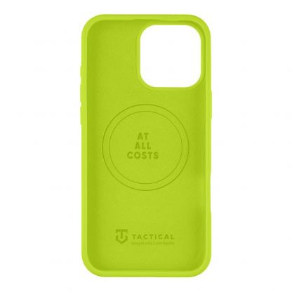 Силиконов калъф с MagSafe за iPhone 16 Pro Max - Tactical MagForce Velvet Smoothie Cover (зелен) 4