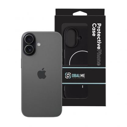 Силиконов (TPU) калъф с MagSafe за iPhone 17 - OBALME MagNetix Matte TPU MagSafe Case (черен) 4